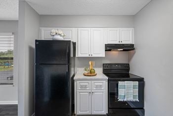 Black appliances